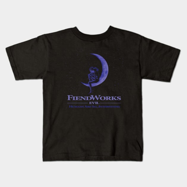 Fiendworks Kids T-Shirt by Daletheskater